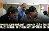 Yanan araçtan etkilendi teknolojik çözüm üretti: Araç sahipleri bu uygulamayla uyarılabilecek