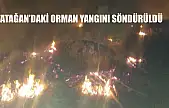 Yatağan'daki orman yangını söndürüldü