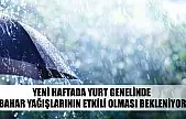 Yeni haftada yurt genelinde bahar yağışlarının etkili olması bekleniyor
