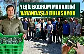 Yeşil Bodrum Mandalini, vatandaşla buluşuyor