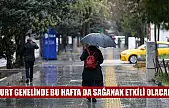 Yurt genelinde bu hafta da sağanak etkili olacak