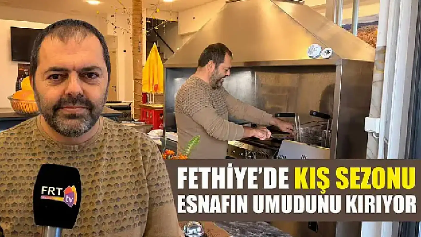 Fethiye'de kış sezonu esnafın umudunu kırıyor