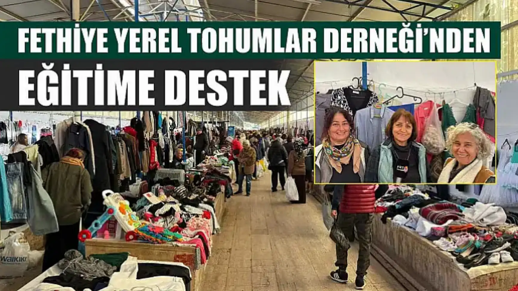 Fethiye Yerel Tohumlar Derneği'nden eğitime destek