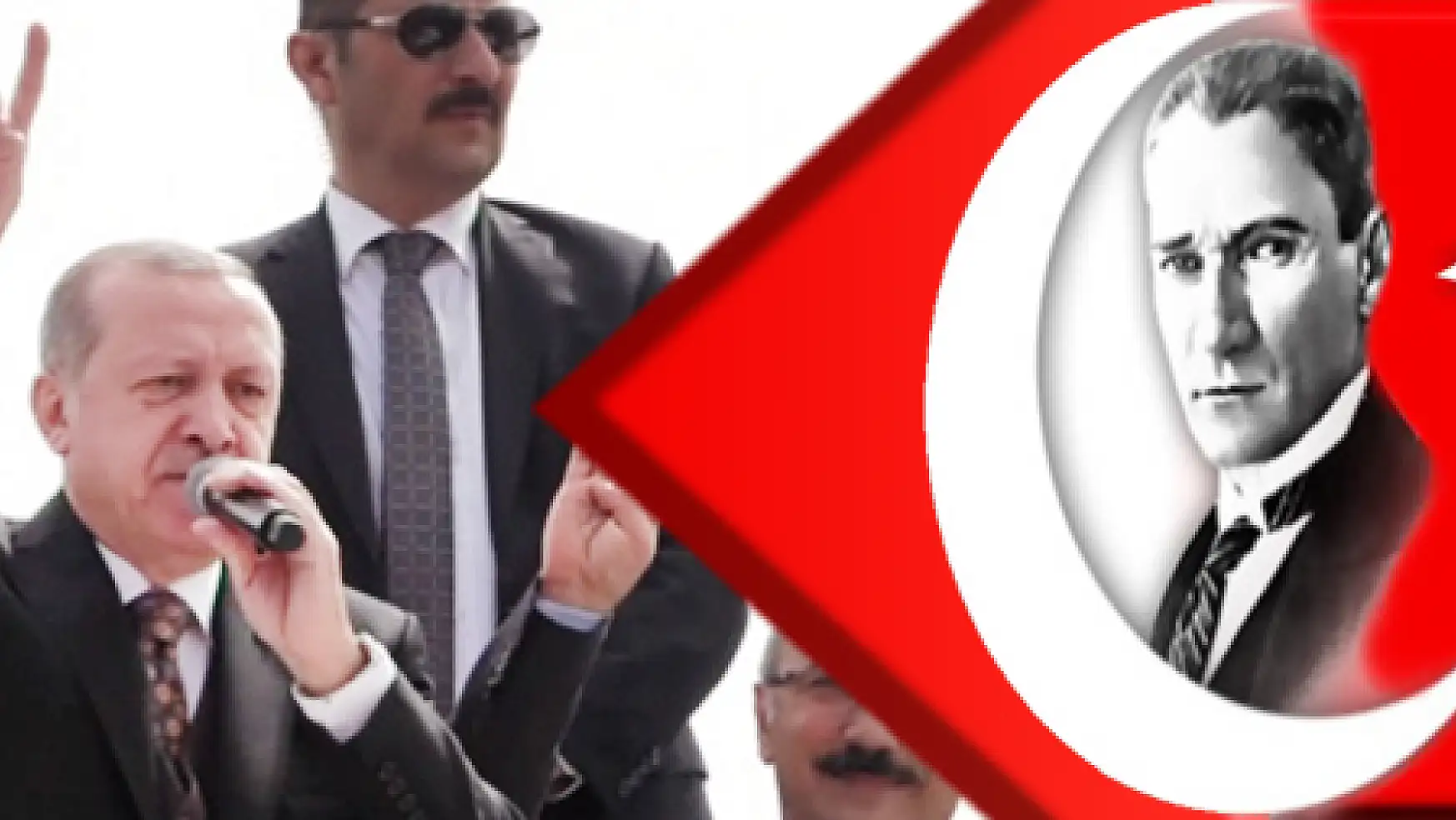 Cumhurbaşkanı Erdoğan'dan Bozkurt işareti