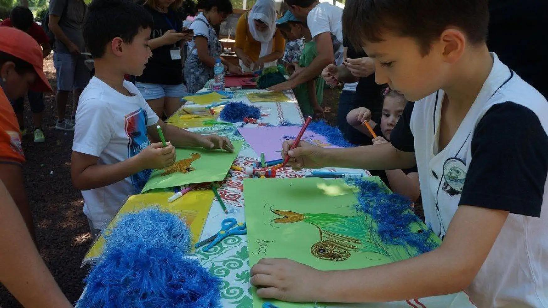 Marmaris'te çocuklar 'Akdeniz Keşiş Foku'nu tanıdı