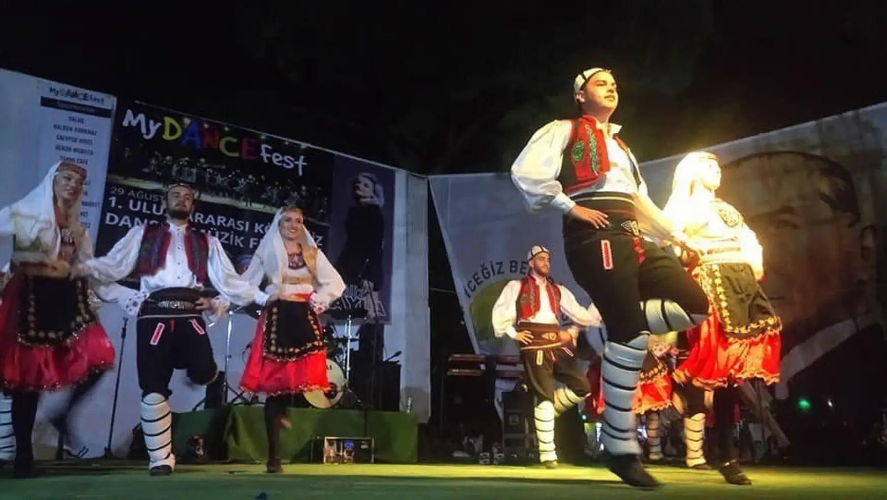 1. Uluslararası Köyceğiz Dans ve Müzik Festivali başladı