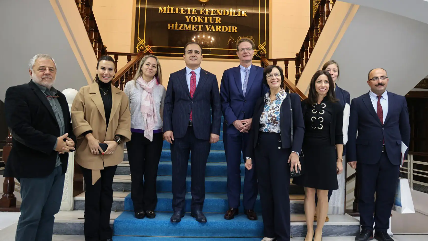 AB Türkiye Delegasyonu Başkanından Vali Akbıyık'a ziyaret
