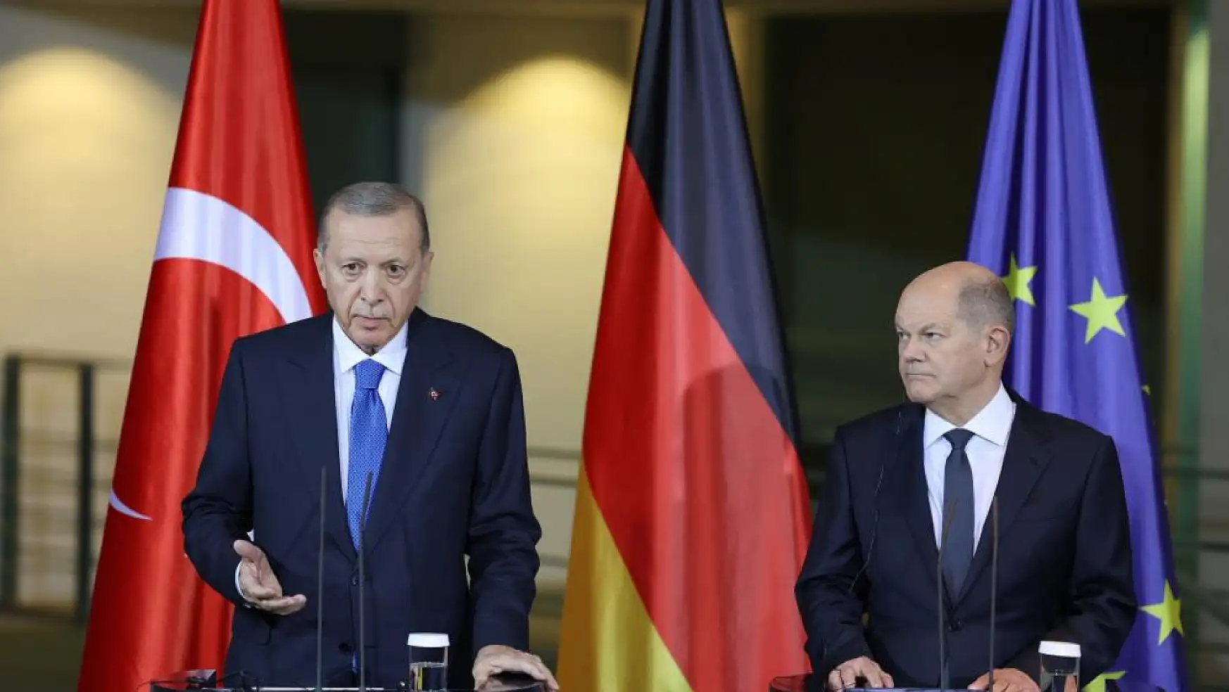 Almanya Başbakanı Scholz: İki devletli çözüm hedef olmalı