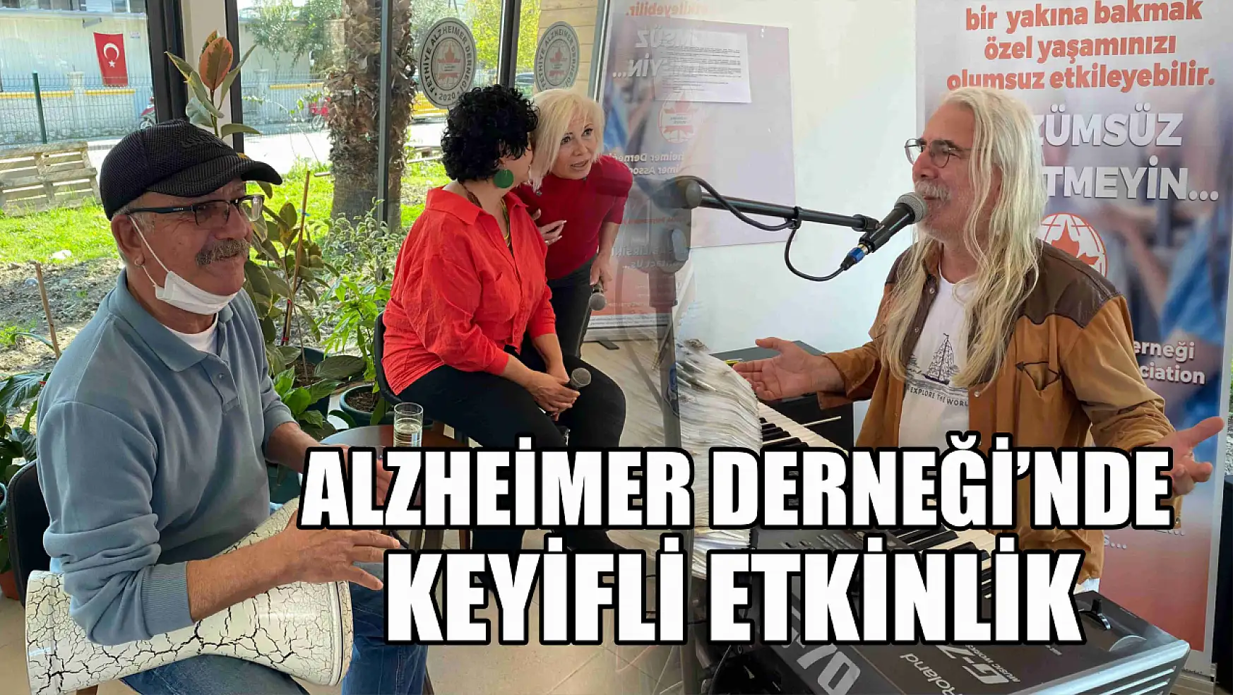 Alzheimer Derneği'nde keyifli etkinlik