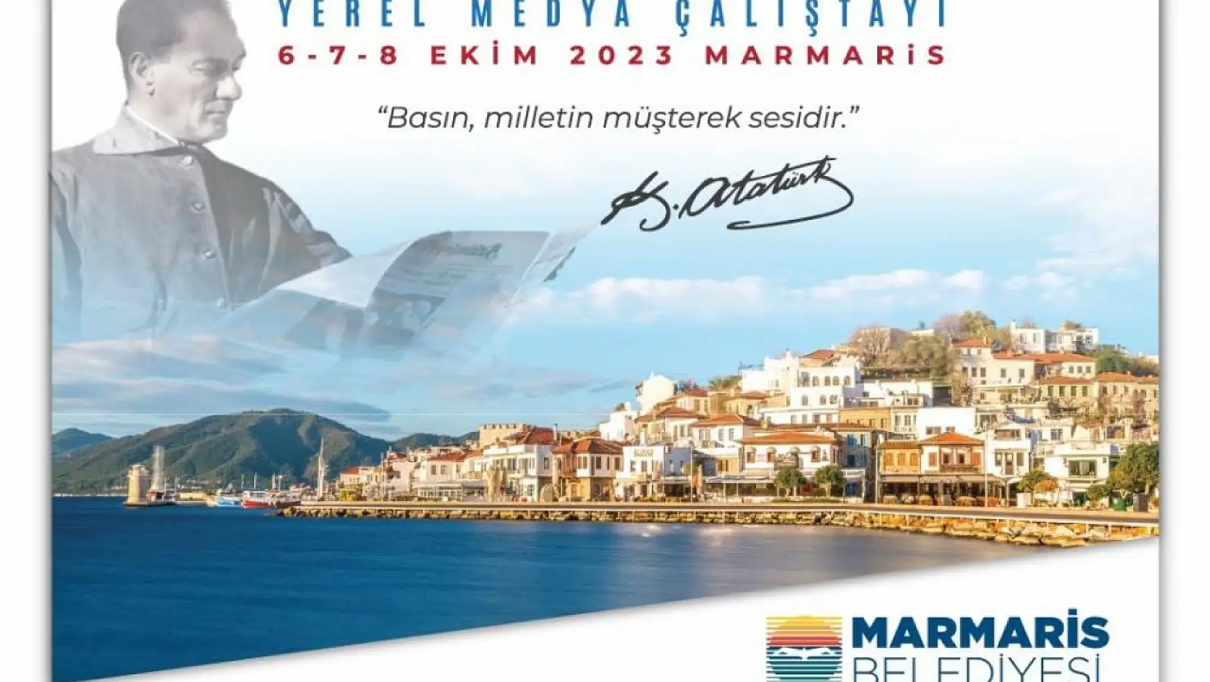 Anadolu Basını 3'üncü kez Marmaris'te buluşuyor