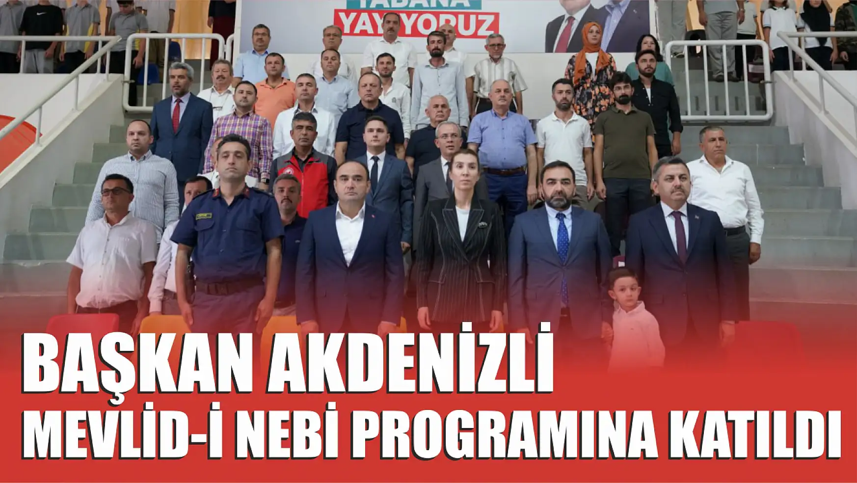 Başkan Akdenizli, Mevlid-İ Nebi Programına Katıldı