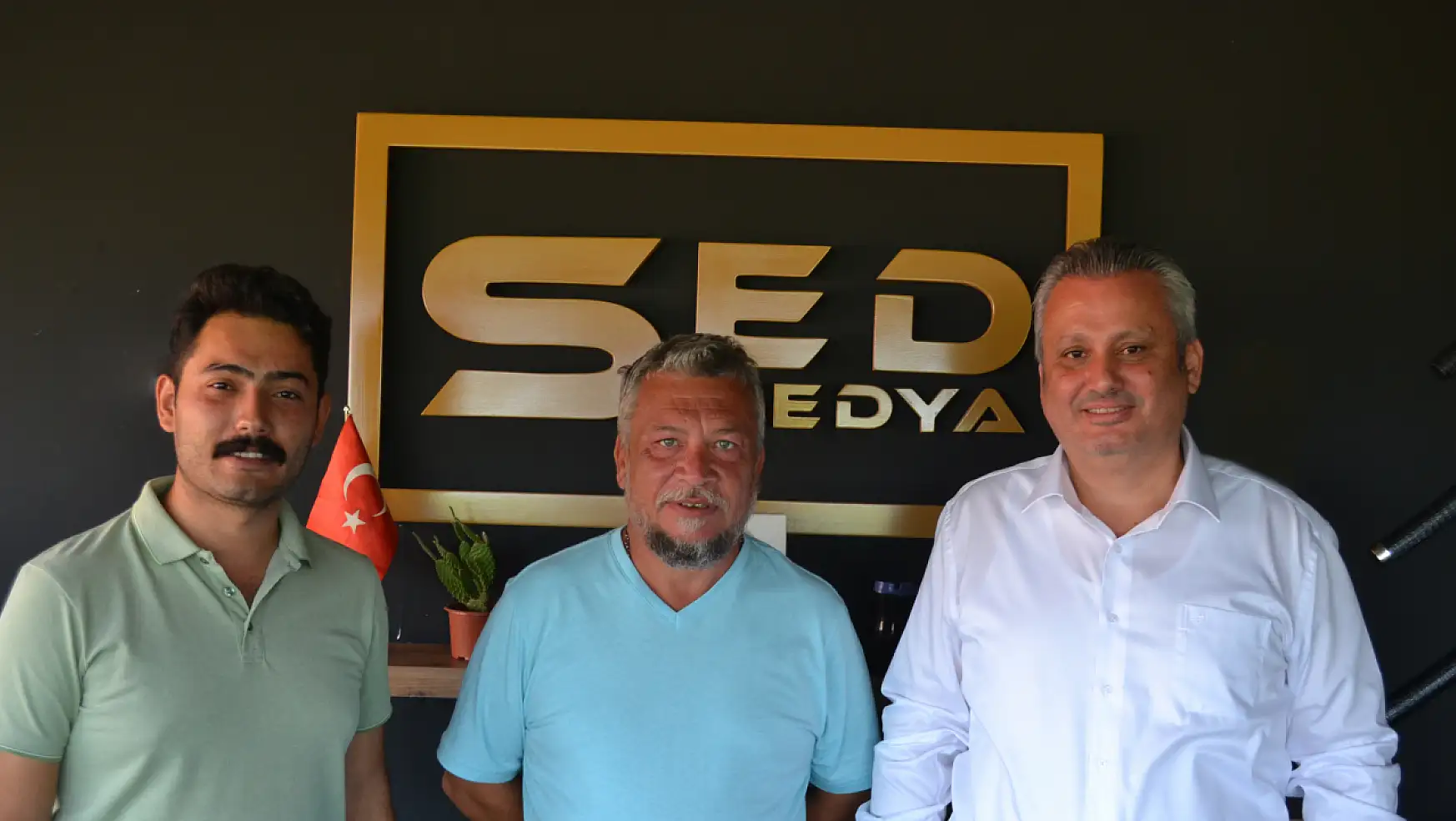 Başkan Koyuncu'dan SED Medya'ya Ziyaret