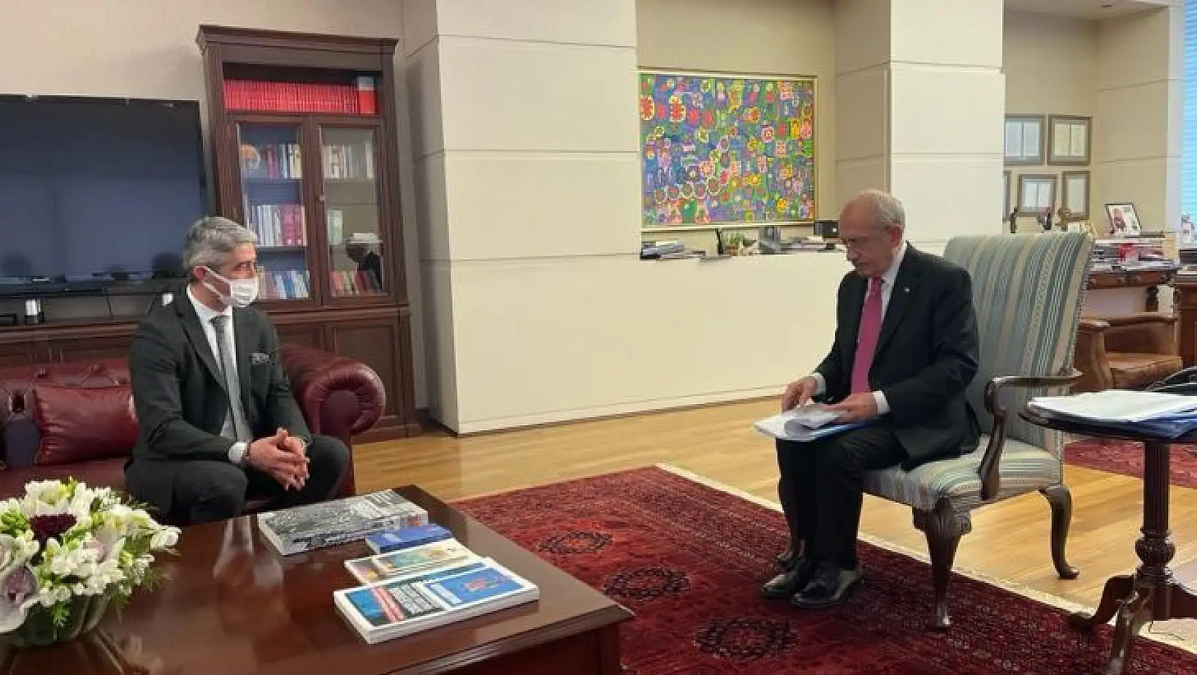 Başkan Oktay, Kılıçdaroğlu ile görüştü