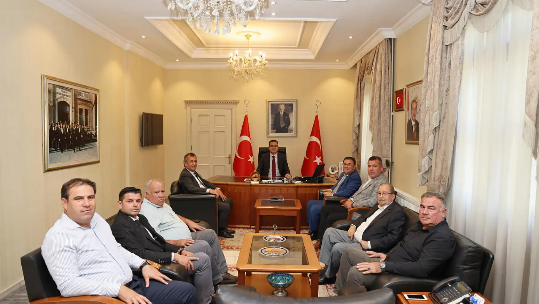 Başkan Tokat'tan Vali Akbıyık'a ziyaret