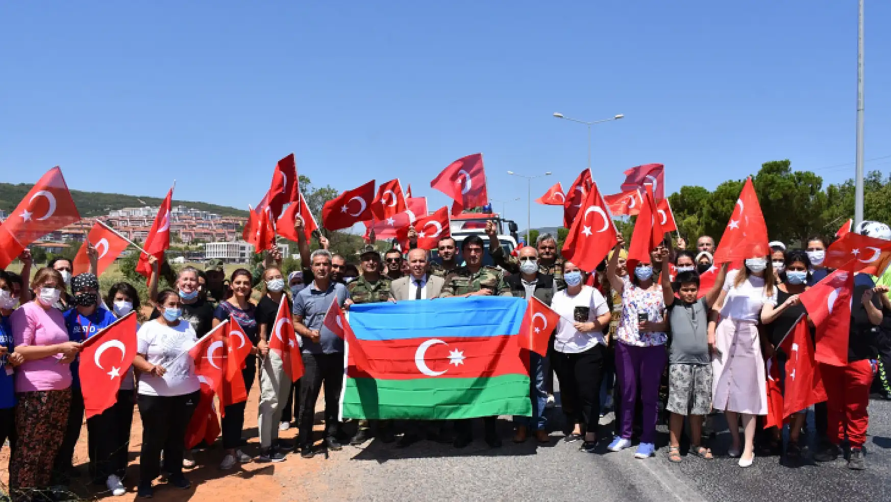 Can Gardaşlarımızı Türk Bayraklarıyla uğurladık