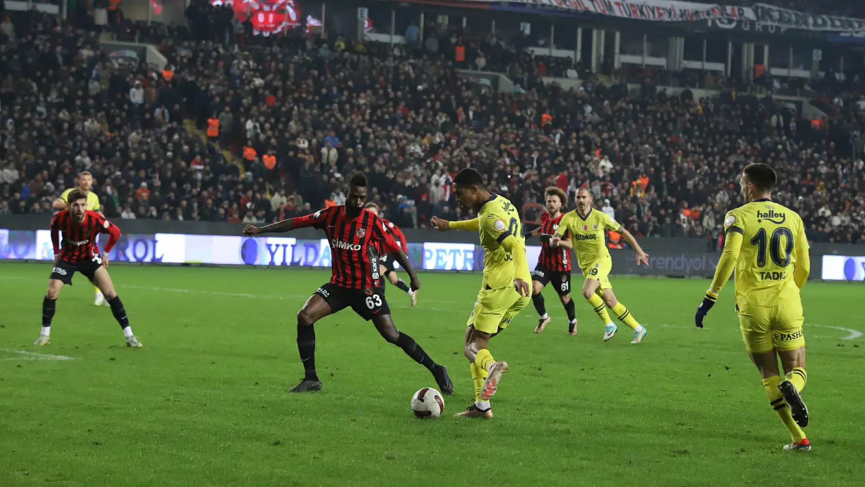 Fenerbahçe, kupada Gaziantep FK'ya konuk olacak