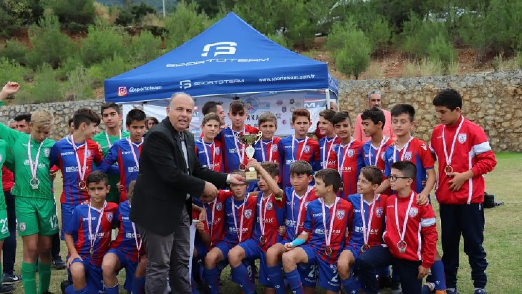 Fethiye Junior Cup'da ödül töreni gerçekleşti