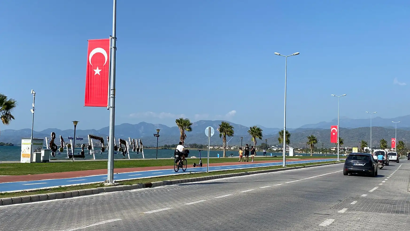 Fethiye Türk Bayraklarıyla Donatıldı