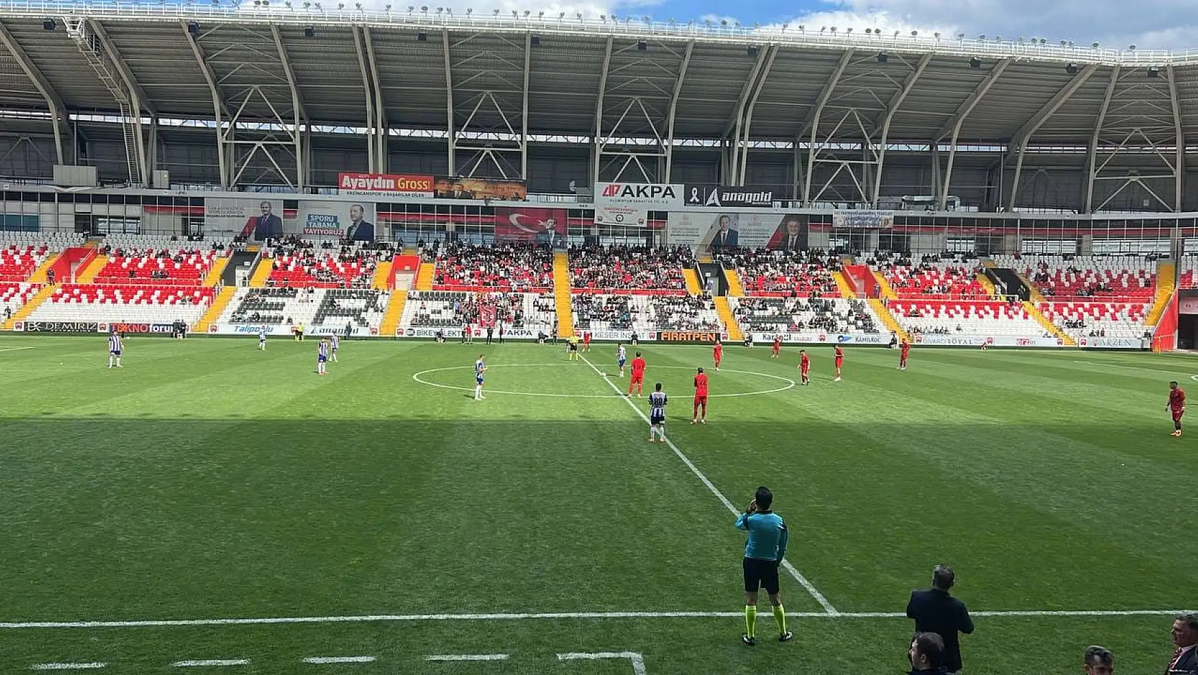 Fethiyespor ligin son maçında 24 Erzincanspor'a mağlup oldu
