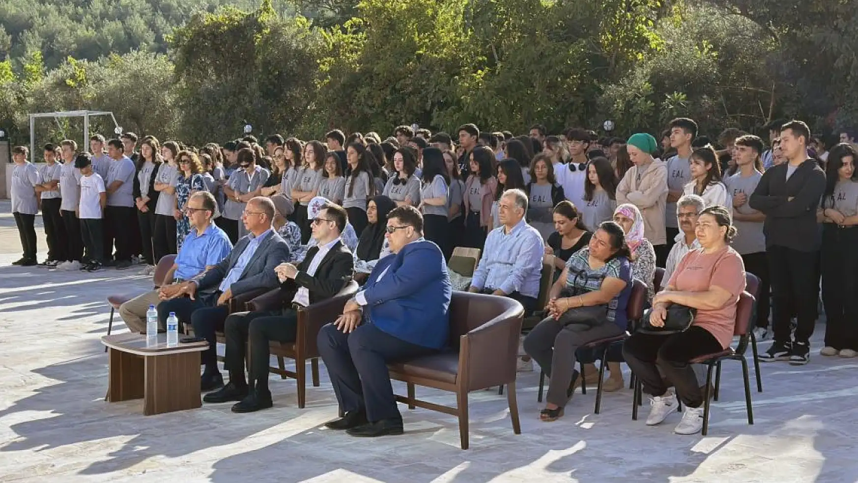 Hüseyin Ercan Ermaş Mermer Anadolu Lisesinde açılış töreni gerçekleştirildi