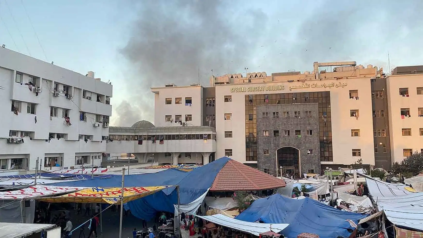 İsrail, Şifa Hastanesi'nin yoğun bakım ünitesini ikinci kez bombaladı