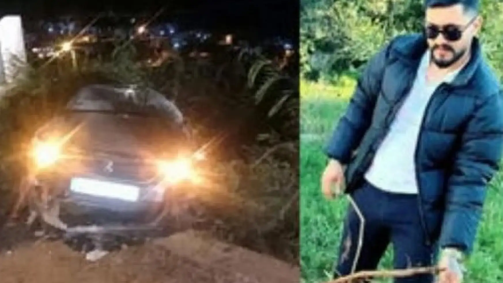 İstinat Duvarından Düşen Aracın Sürücüsü Hayatını Kaybetti