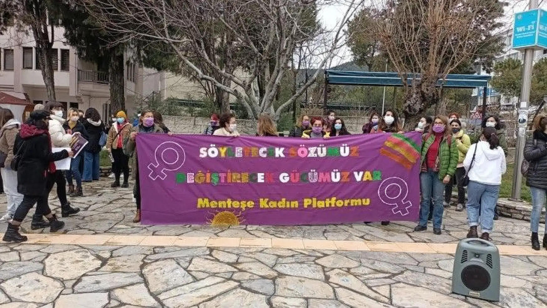 Kadınlardan İstanbul sözleşmesinin feshedilmesine tepkı