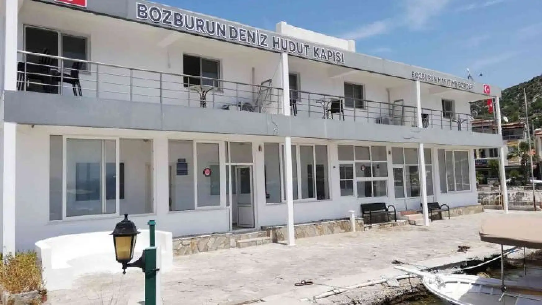 Marmaris Bozburun deniz hudut kapısı hizmete açıldı