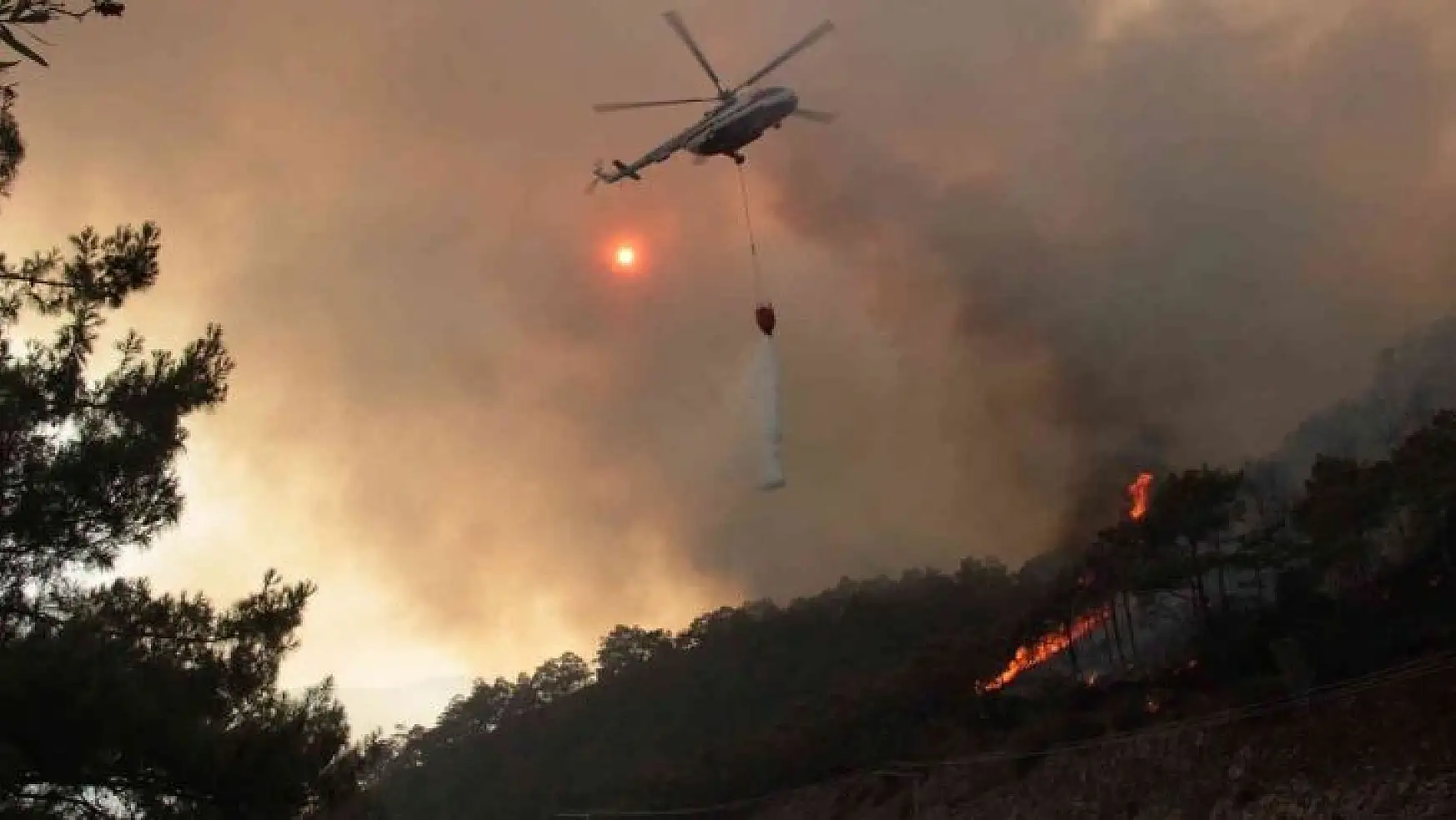Meteoroloji'den Muğla'ya orman yangını uyarısı
