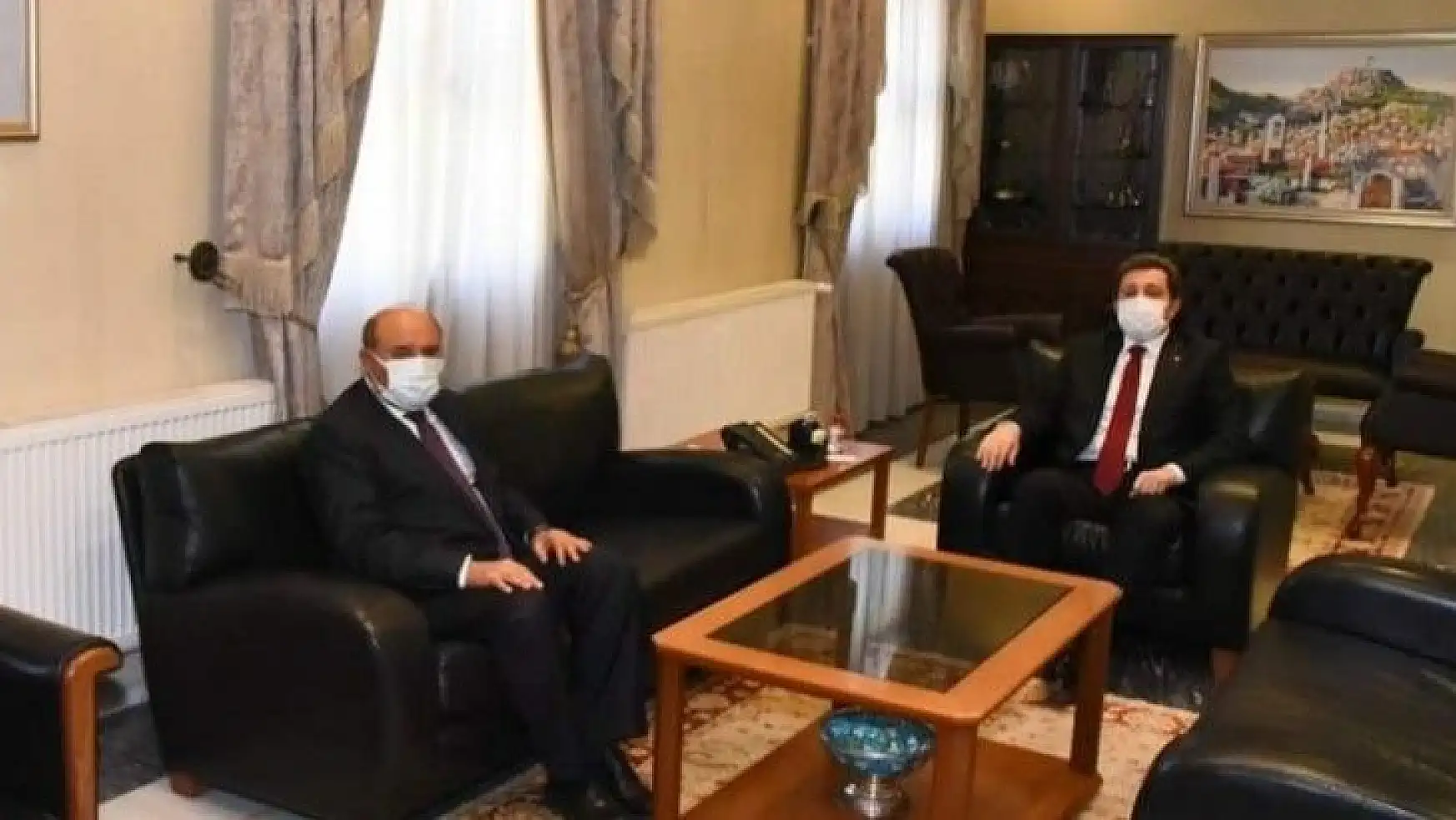 Seydikemer Belediye Başkanı Yakup Otgöz' den Vali Orhan Tavlı' ya Ziyaret