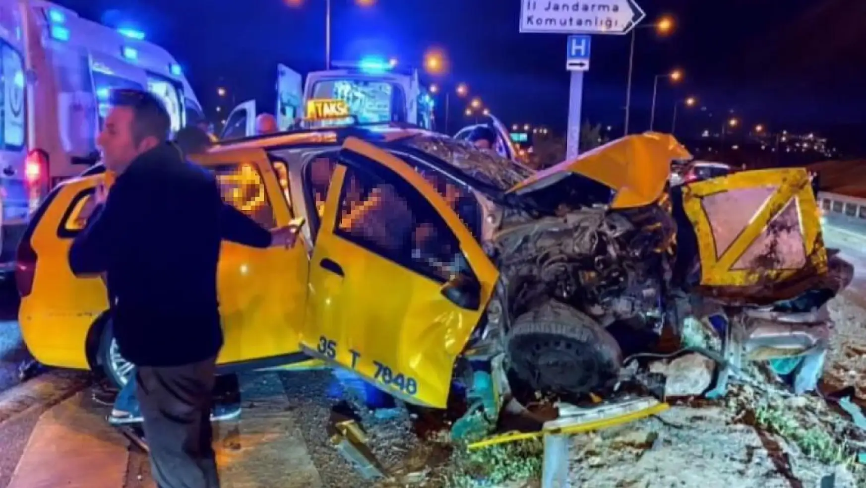 Ticari taksi kazasında ölü sayısı 2'ye yükseldi