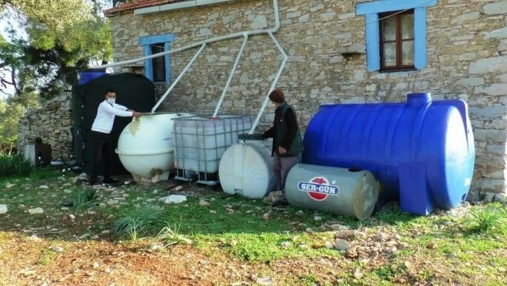 Turizm kenti Bodrum'un merkeze bağlı köyünde susuzluk isyanı