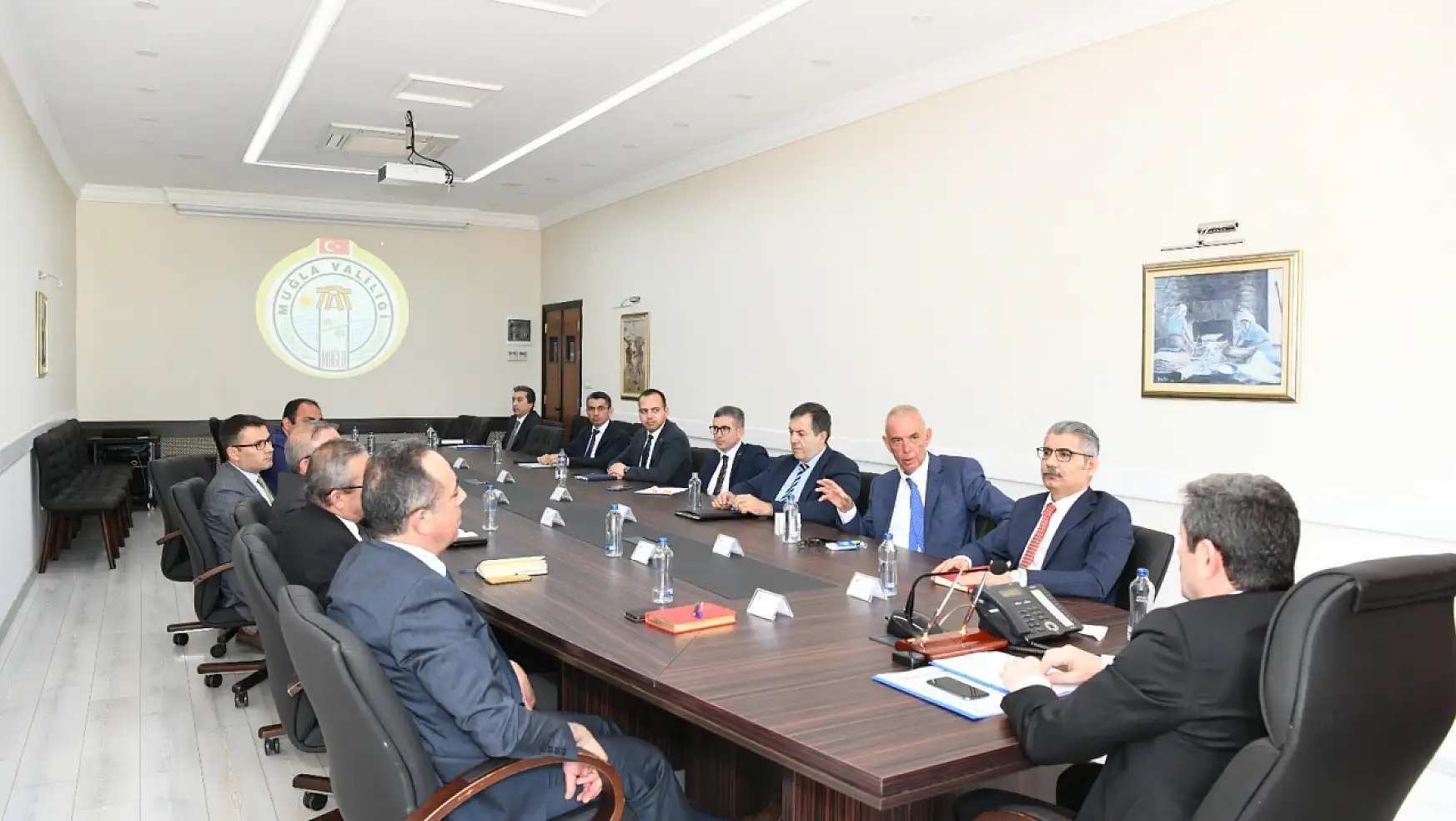 Turizm Tedbirleri Toplantısı Vali Orhan Tavlı Başkanlığında Yapıldı