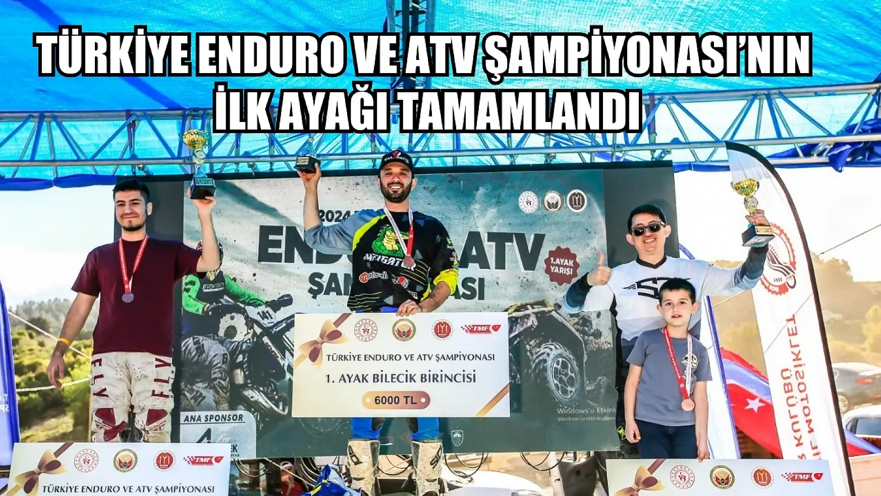 Türkiye Enduro ve ATV Şampiyonası'nın ilk ayağı tamamlandı