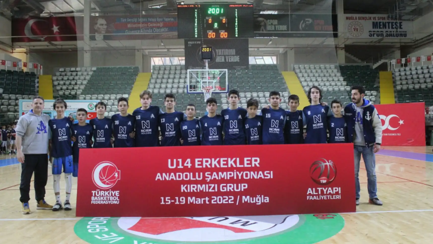 Türkiye U14 Basketbol Erkekler Anadolu Şampiyonası sona erdi
