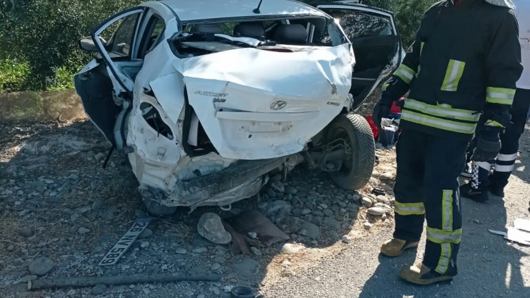 Ula'da trafik kazası