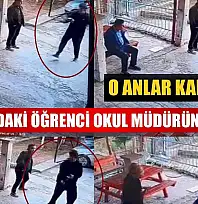 12 yaşındaki öğrenci okul müdürünü vurdu: O anlar kamerada