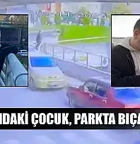 13 Yaşındaki çocuk, parkta bıçaklandı