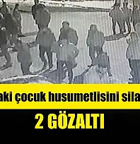 17 yaşındaki çocuk, husumetlisini silahla vurdu: 2 gözaltı