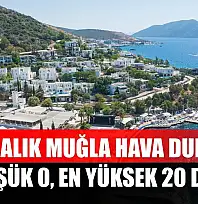 20 Aralık Muğla Hava Durumu: En Düşük 0, En Yüksek 20 Derece
