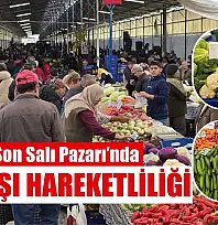 2025'in Son Salı Pazarı'nda yılbaşı hareketliliği