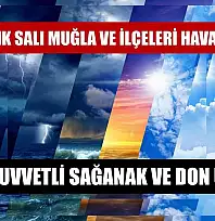 30 Aralık Salı Muğla ve ilçeleri Hava Durumu: Kar, Kuvvetli Sağanak ve Don Uyarısı