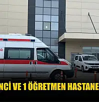 33 öğrenci ve 1 öğretmen hastanelik oldu