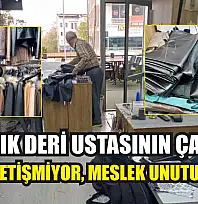 36 yıllık deri ustasının çağrısı: 'Çırak yetişmiyor, meslek unutuluyor'
