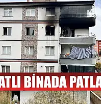 4 katlı binada patlama