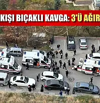 Adliye çıkışı bıçaklı kavga: 3'ü ağır 5 yaralı