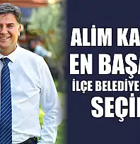 Alim Karaca, En Başarılı İlçe Belediye Başkanı Seçildi