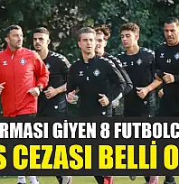 Altay Forması Giyen 8 Futbolcunun Bahis Cezası Belli Oldu