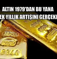 Altın 1979'dan bu yana en yüksek yıllık artışını gerçekleştirdi