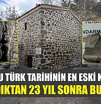 Anadolu Türk tarihinin en eski kitabesi, çalındıktan 23 yıl sonra bulundu